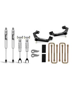 Cognito 3-Inch Performance Uniball Leveling Lift Kit With Fox PS 2.0 IFP Shocks for 20-24 Silverado/Sierra 2500/3500 2WD/4WD