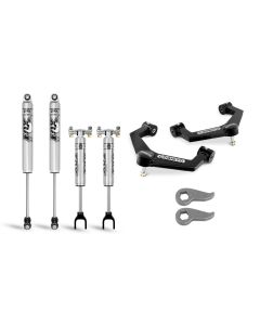 Cognito 3-Inch Performance Uniball Leveling Kit With Fox PS 2.0 IFP Shocks for 20-24 Silverado/Sierra 2500/3500 2WD/4WD