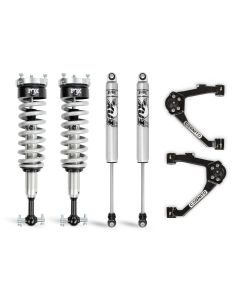 Cognito 3-Inch Performance Leveling Kit With Fox 2.0 IFP Shocks for 07-18 Silverado/Sierra 1500 2WD/4WD With OEM Cast Steel Control Arms
