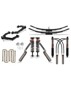 Cognito 3-Inch Ultimate Leveling Kit With Fox FRS 3.0 IBP Shocks for 19-23 Silverado/Sierra 1500 2WD/4WD Including AT4 and Trail Boss.