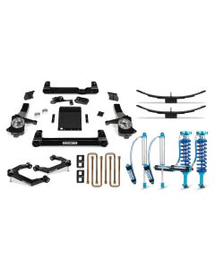 Cognito 6-Inch Elite Lift Kit with King 2.5 Remote Reservoir Shocks For 19-24 Silverado/Sierra 1500 2WD/4WD Including AT4 and Trail Boss