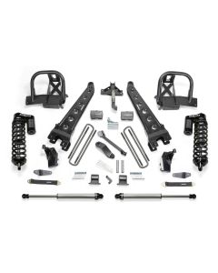 FABTECH-  2011-13 F450 / 550 4WD 10 LUG CHASSIS CAB- 6″ RADIUS ARM SYSTEM W/ FRONT DIRT LOGIC 4.0 COILOVERS & REAR DIRT LOGIC SHOCKS