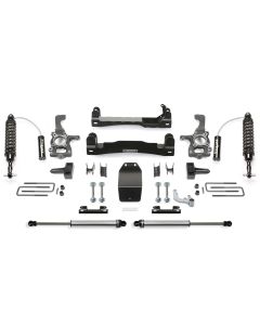 FABTECH- 2015-18 FORD F150 4WD- 4″ PERFORMANCE SYSTEM W/ FRONT DIRT LOGIC 2.5 RESI COILOVERS & REAR DIRT LOGIC SHOCKS