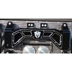 McGAUGHYS Billet Face Plate for Front Crossmember (Gloss Black), 2011-2019 GM Truck 2500/3500 (2WD/4WD) 