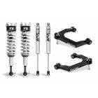 Cognito 1-Inch Performance Uniball Leveling Kit With Fox PS Coilover 2.0 IFP Shocks for 19-23 Silverado Trail Boss/Sierra AT4 1500 4WD