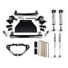 Cognito 4-Inch Performance Lift Kit With Fox PS IFP 2.0 Shocks For 14-18 Silverado/ Sierra 1500 2WD/4WD With OEM Stamped Steel/ Cast Aluminum Control Arms